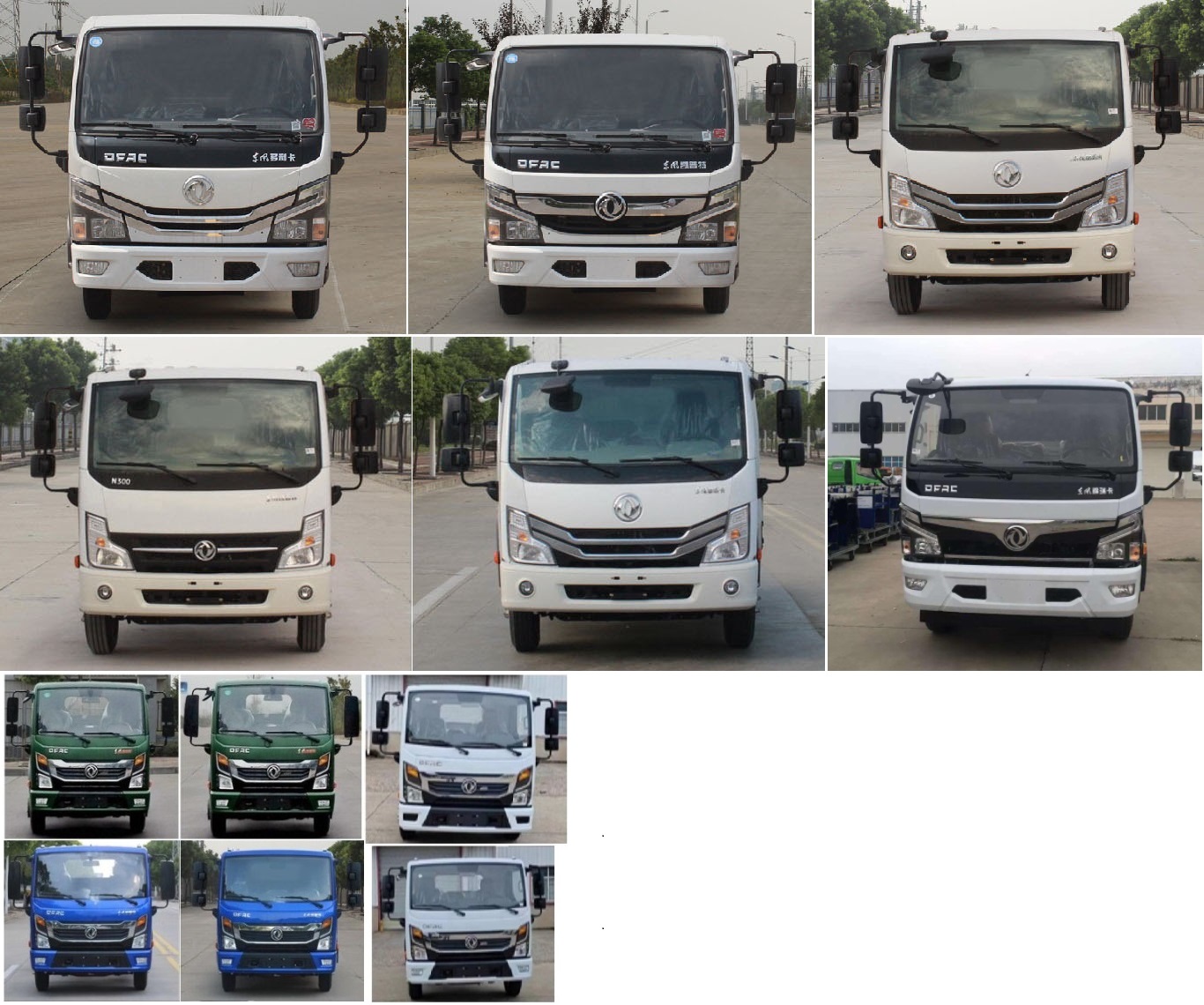 中汽力威牌HLW5073ZXX6EQ車廂可卸式垃圾車公告圖片