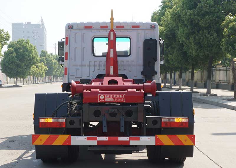 炎帝牌SZD5185ZXX6車(chē)廂可卸式垃圾車(chē)公告圖片