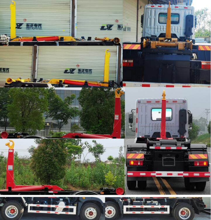 炎帝牌SZD5185ZXX6車(chē)廂可卸式垃圾車(chē)公告圖片
