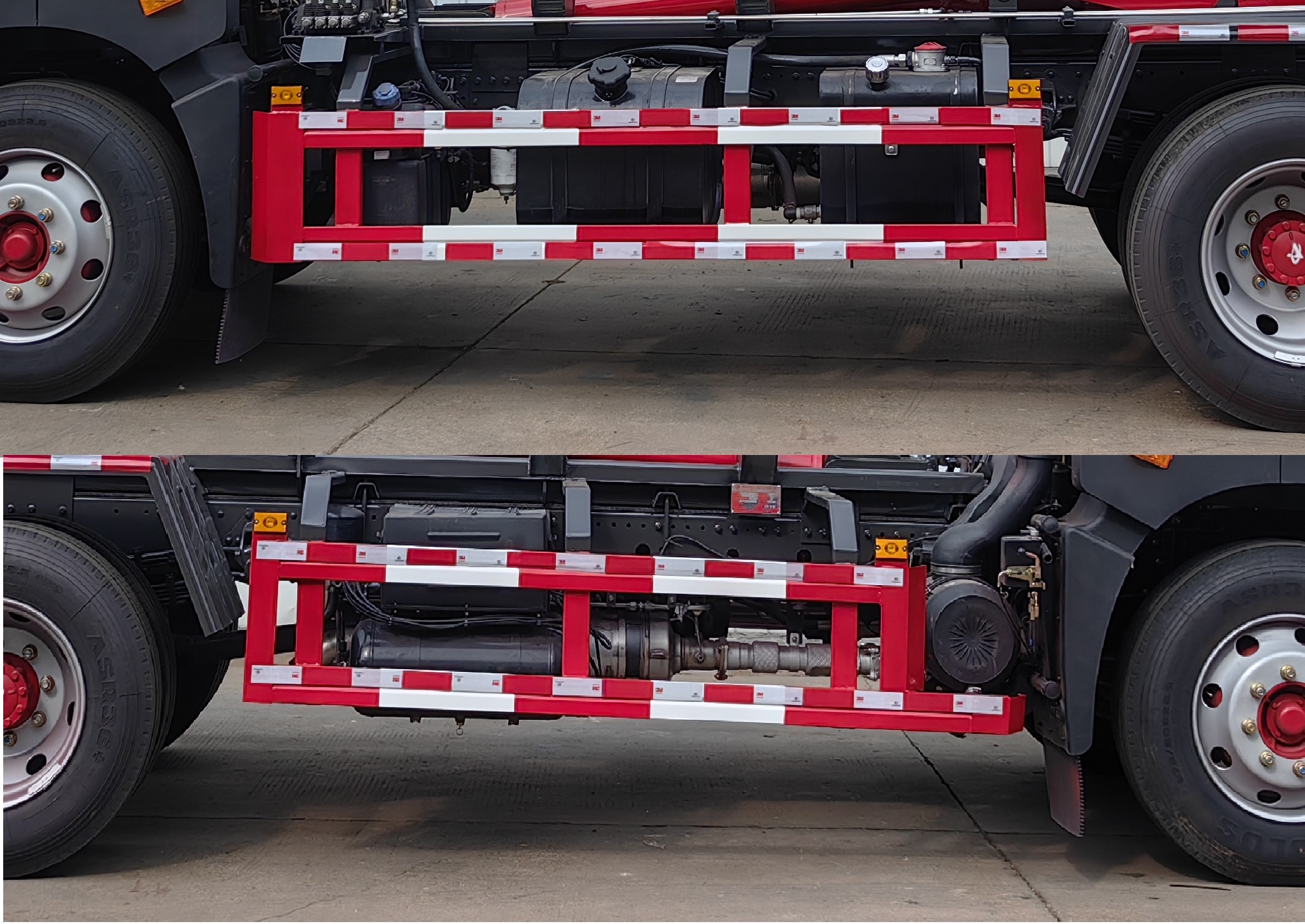 炎帝牌SZD5185ZXX6車(chē)廂可卸式垃圾車(chē)公告圖片