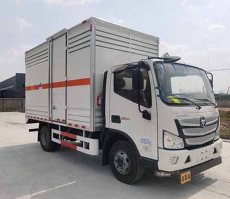 杂项危险物品厢式运输车