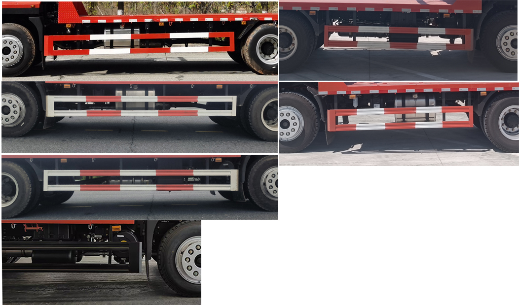 大運牌DYQ5183TPBD6AC平板運輸車公告圖片