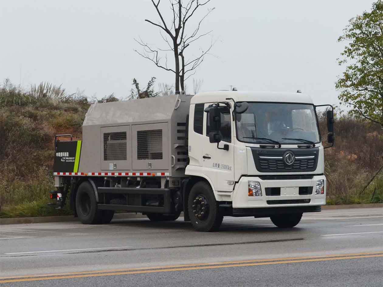 中联牌ZLJ5150THBEF车载式混凝土泵车