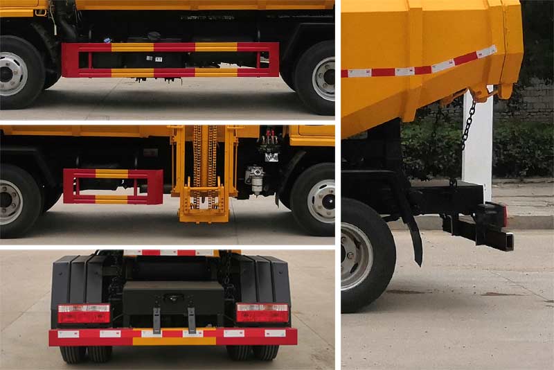 炎帝牌SZD5075ZWX6污泥自卸車公告圖片