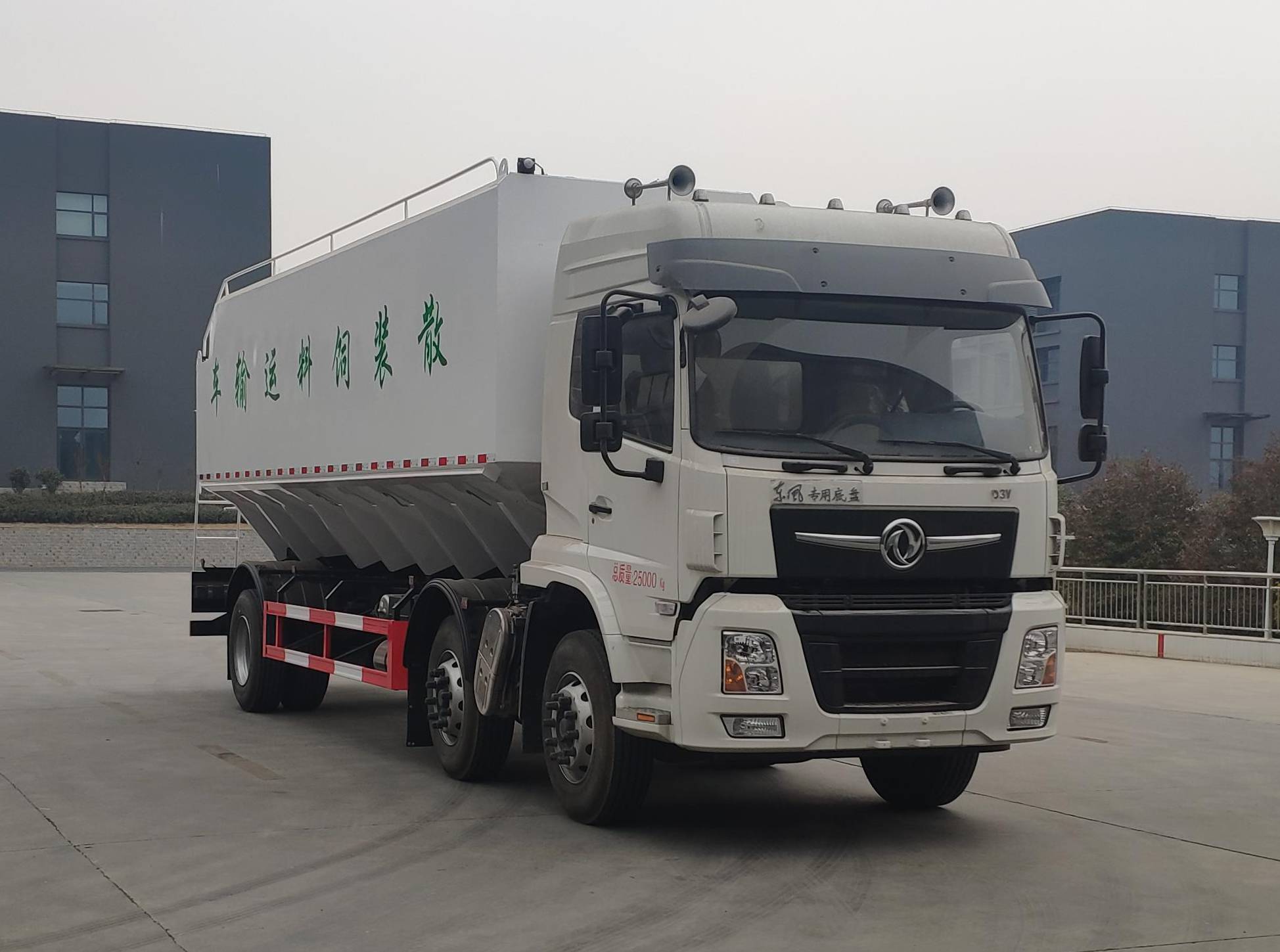 楚韵牌EZW5250ZSLDFV6散装饲料运输车