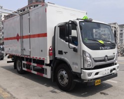 易燃气体厢式运输车