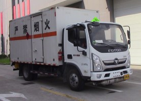 易燃气体厢式运输车