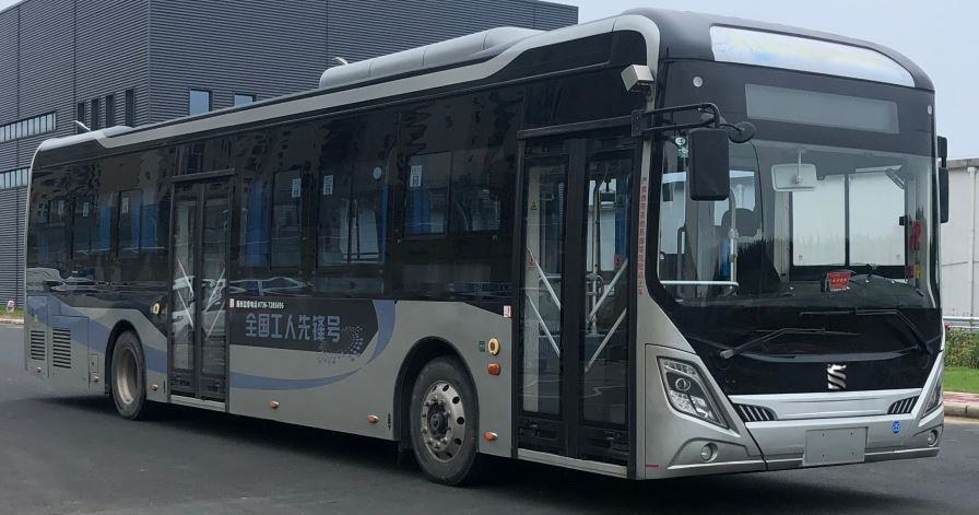 九州牌12米22-46座纯电动低入口城市客车(SYC6125BEV01)