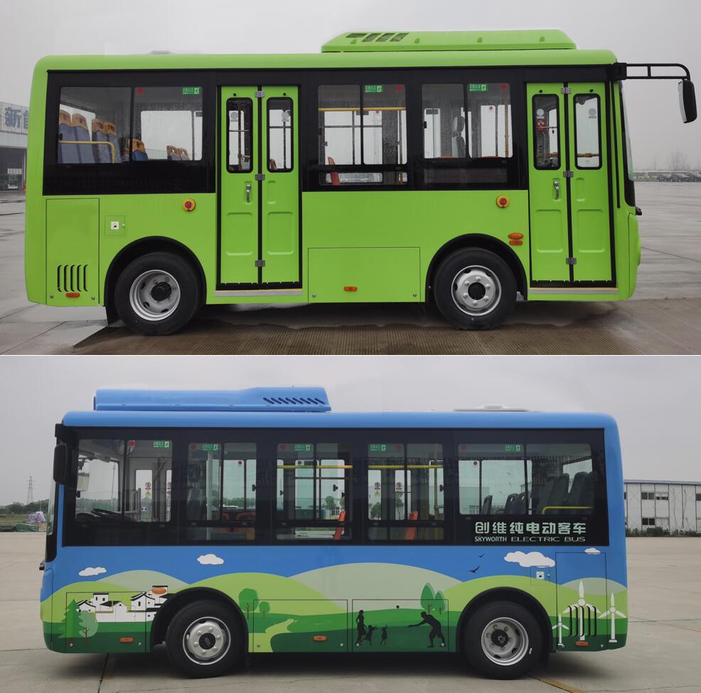 创维牌NJL6600EVQ4纯电动城市客车公告图片