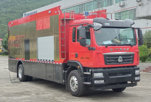 大流量排水抢险车