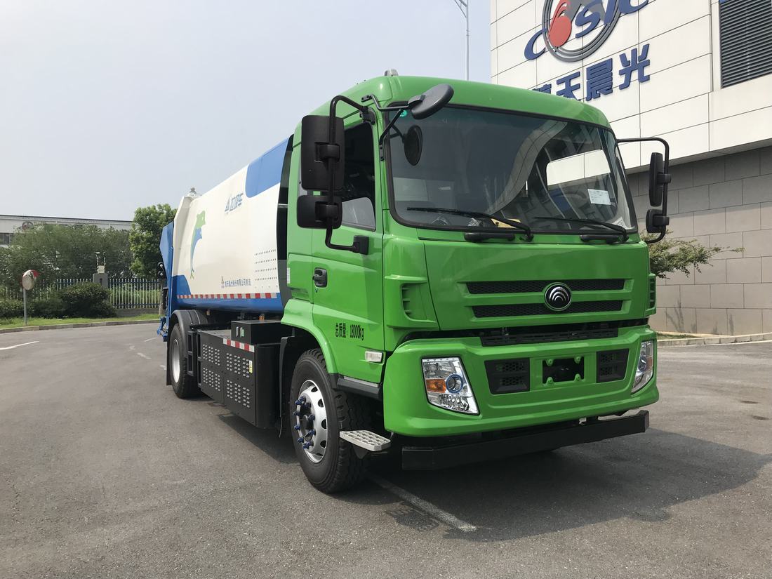 三力牌CGJ5183ZYSZKBEV纯电动压缩式垃圾车