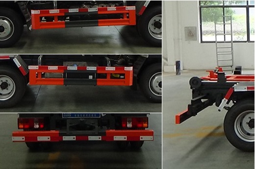 程力威牌CLW5041ZXX6HS車廂可卸式垃圾車公告圖片