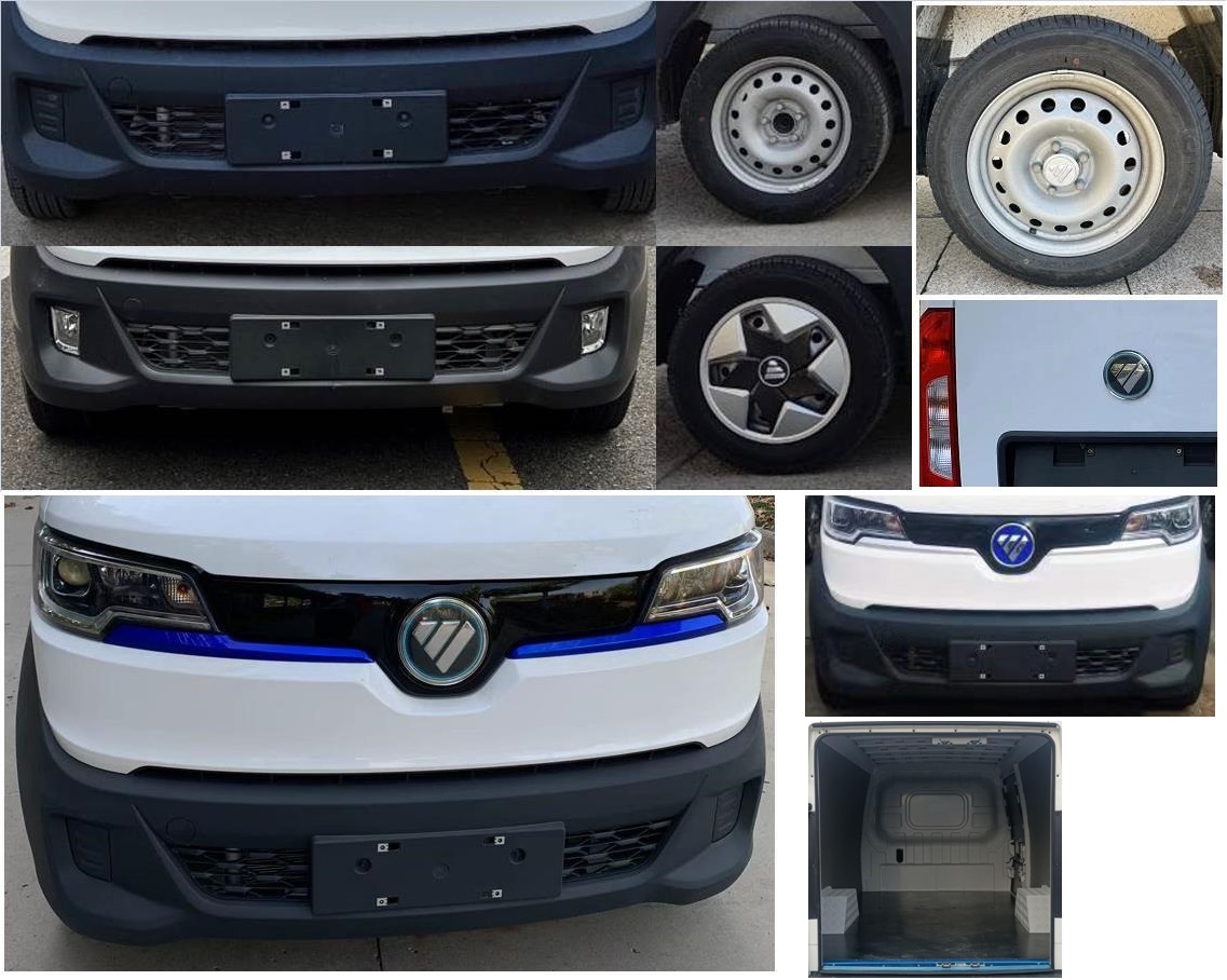 福田牌BJ5038XXYEV6純電動(dòng)廂式運(yùn)輸車公告圖片