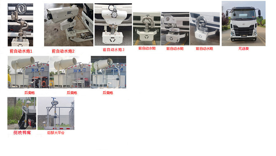 徐工牌DXA5182GPSLBEV純電動綠化噴灑車公告圖片