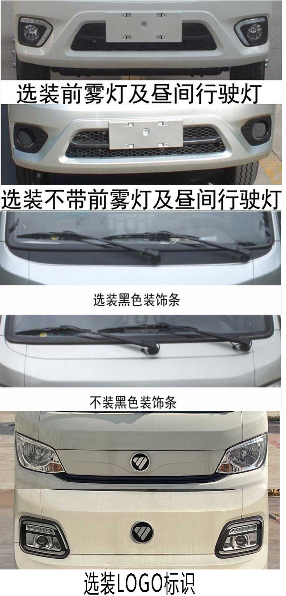 福田牌BJ5032XXY4AV6-22廂式運輸車公告圖片