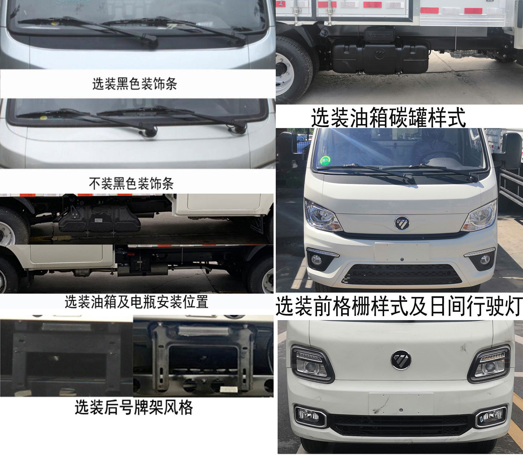 福田牌BJ5032XXY4AV5-11廂式運(yùn)輸車公告圖片