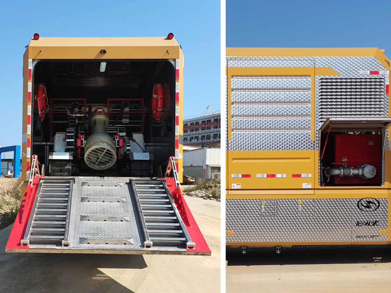 龍吸水牌FLG5210TPS116Z大流量排水搶險車公告圖片