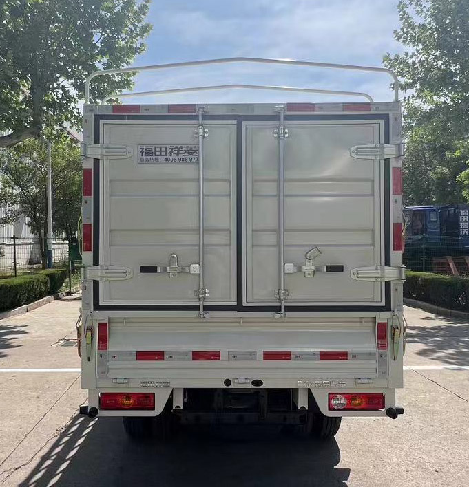 福田牌BJ5031CCY5PV4-51仓栅式运输车公告图片