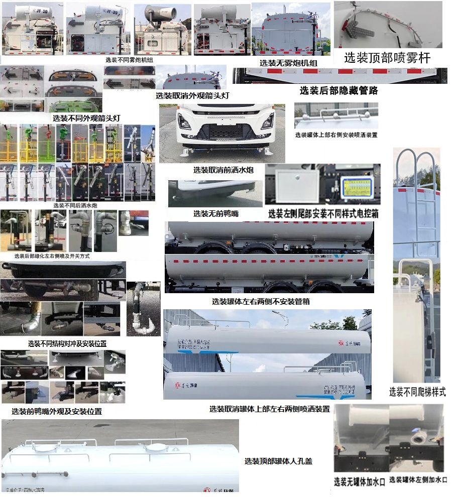 东风牌EQ5251GPSSDF6绿化喷洒车公告图片