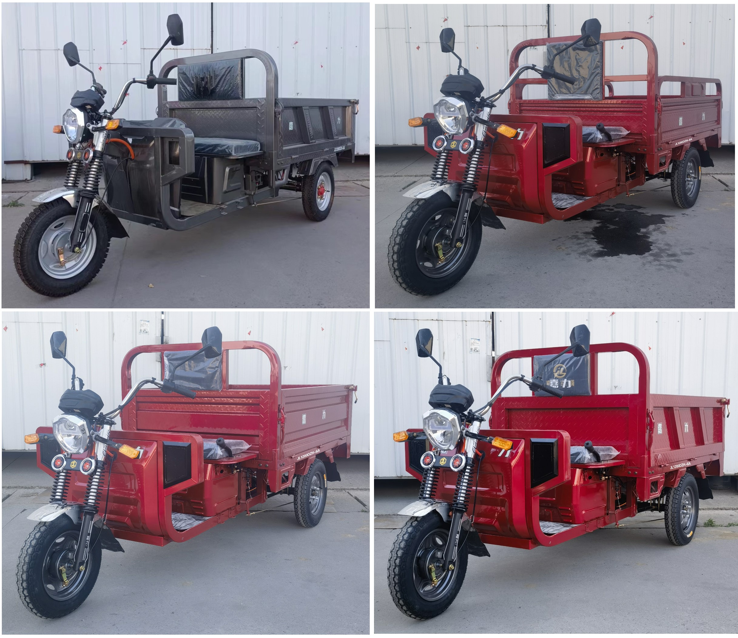 嘉力牌JL1200DZH-6A电动正三轮摩托车公告图片