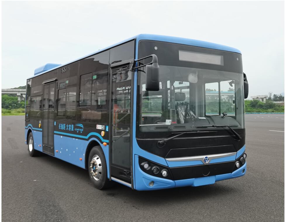 万达牌WD6857BEVLG01纯电动低入口城市客车图片