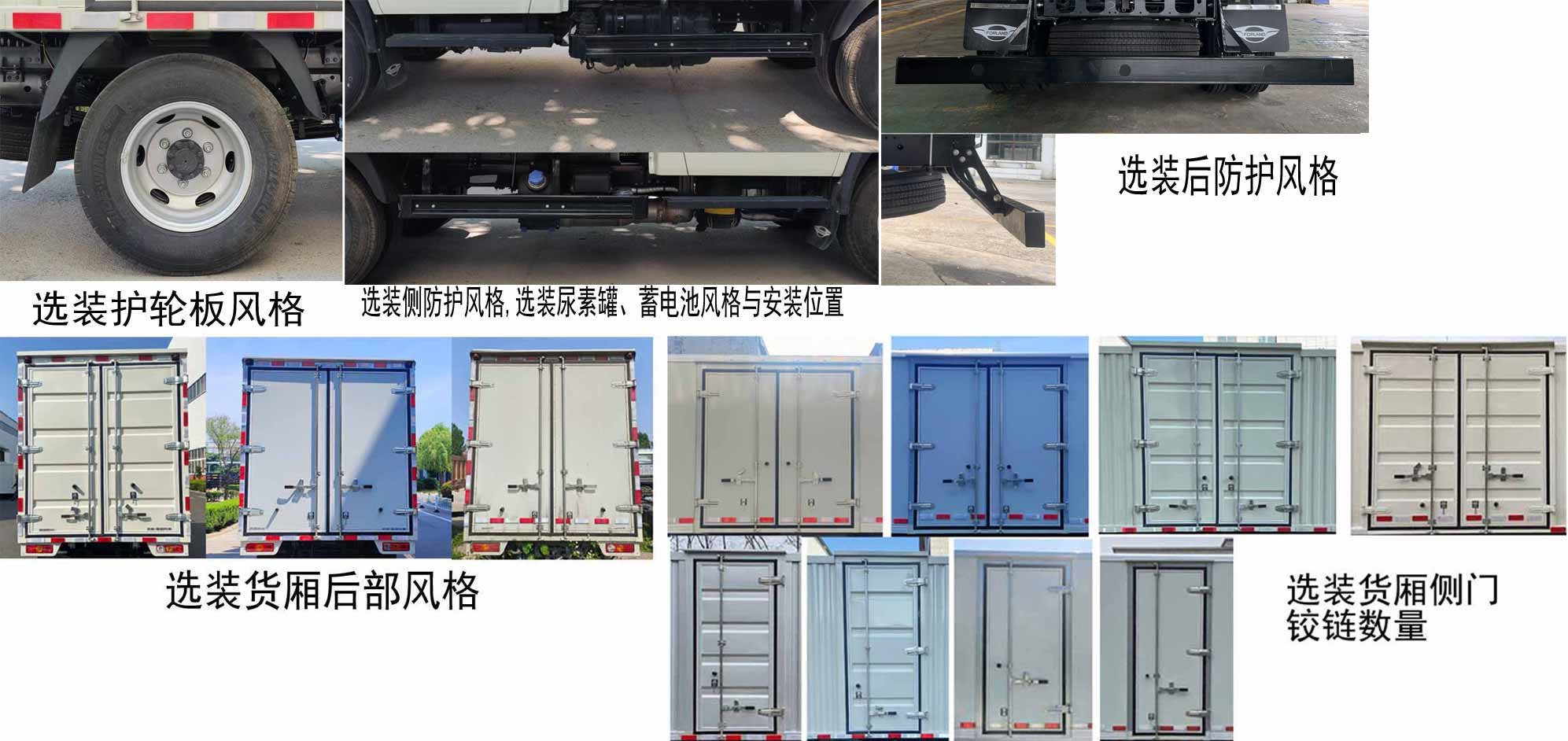 福田牌BJ5045XXY9ABA-58廂式運輸車公告圖片