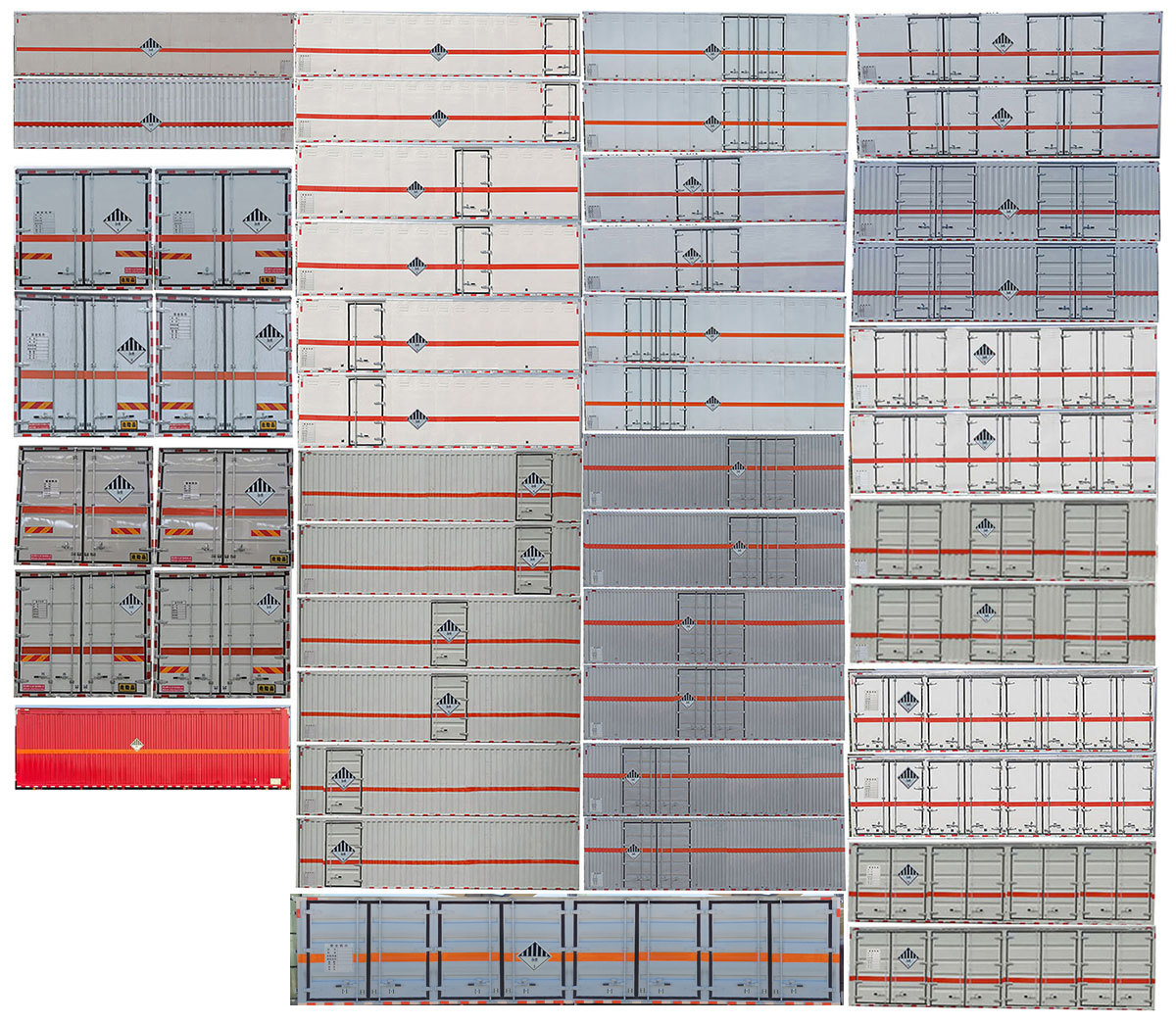 杂项危险物品厢式运输车图片