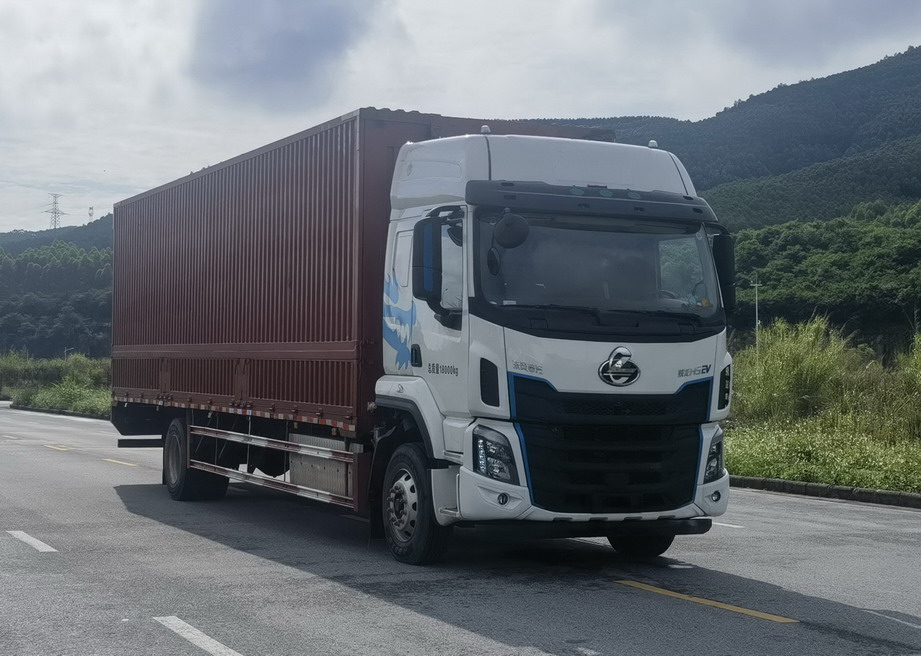 乘龙牌LZ5180XYKH5AZBEV02纯电动翼开启厢式车