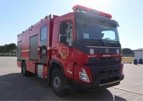 适航牌WKL5210GXFPM80/A泡沫消防车