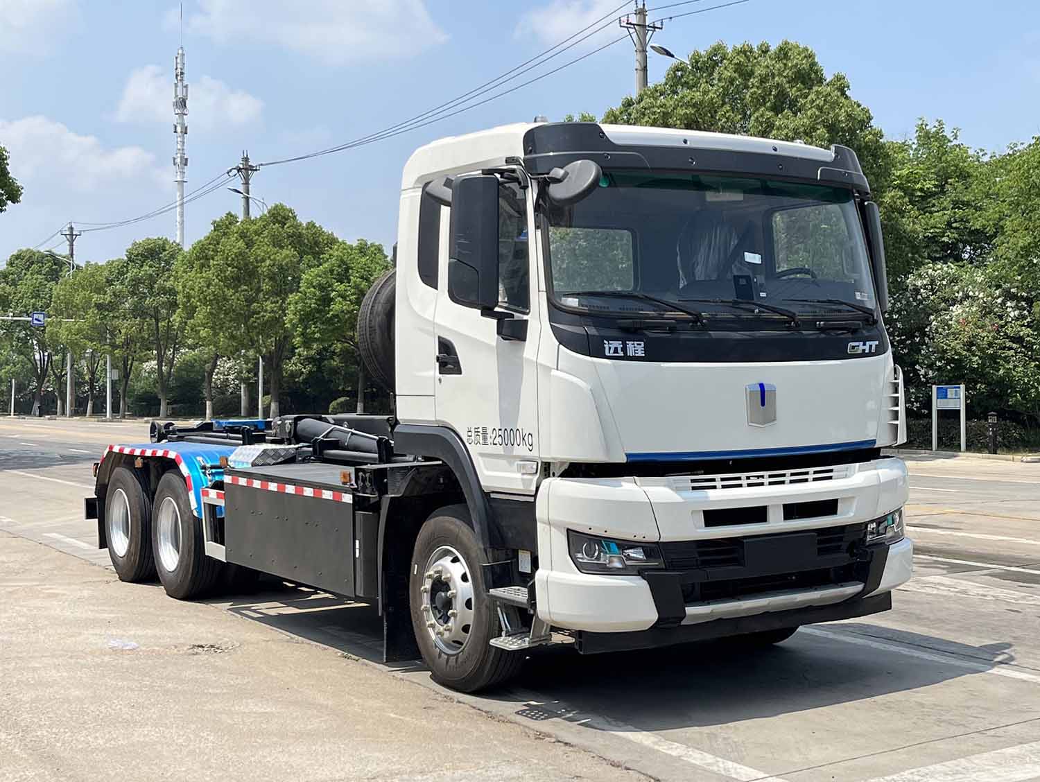 HWL5250ZXXBEV 富岩汽车牌纯电动车厢可卸式垃圾车图片