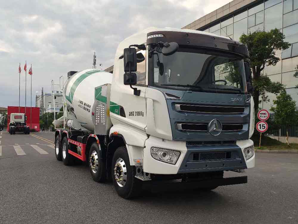 三一牌SYM5316GJB1BEV纯电动混凝土搅拌运输车