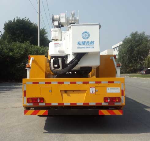 和隆兆帕牌LZP5121JGK高空作業(yè)車公告圖片