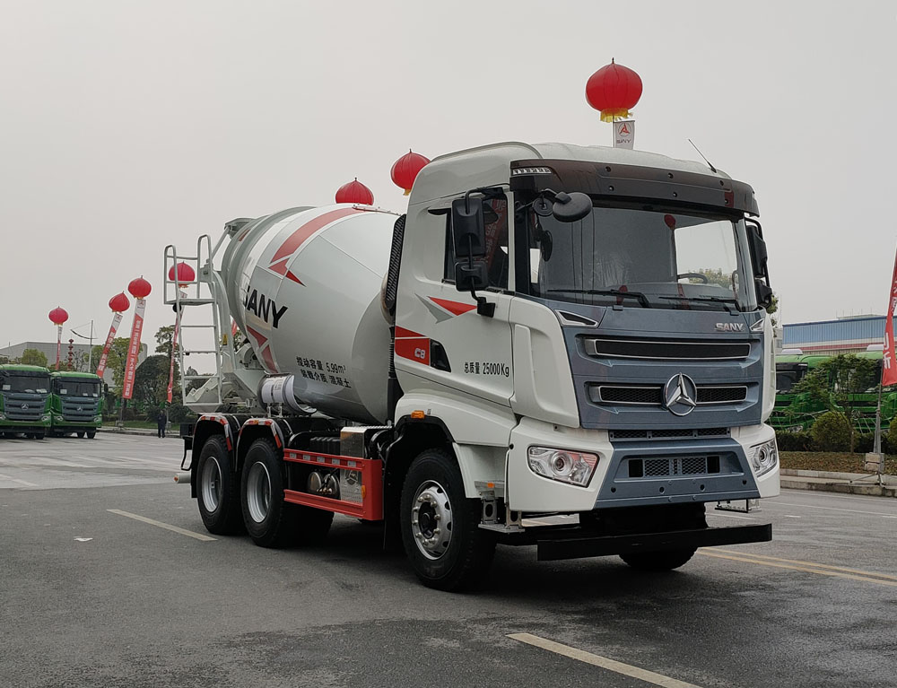 三一牌SYM5250GJB1F混凝土搅拌运输车