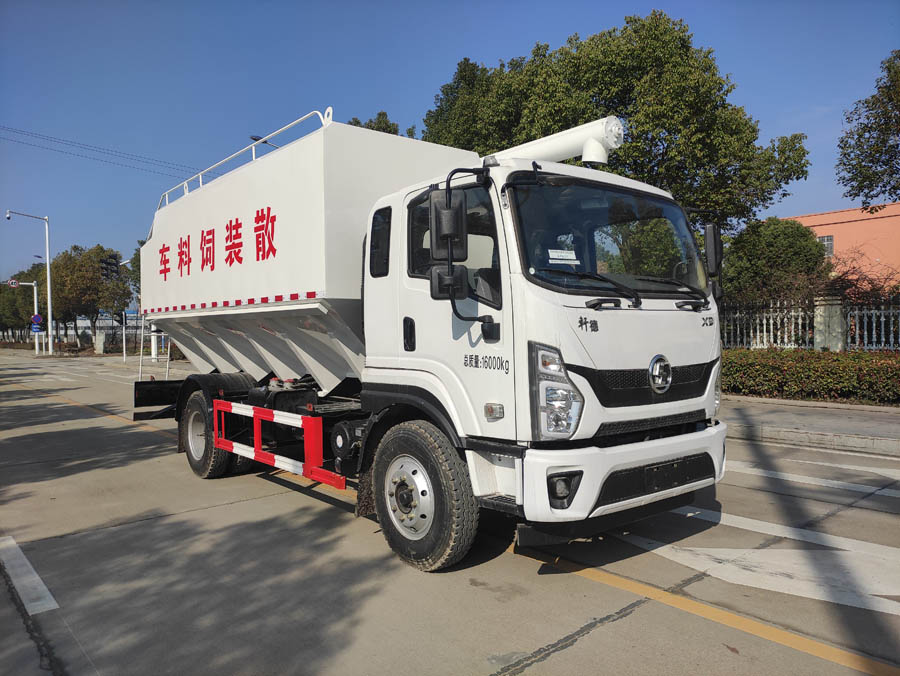 力海通牌HLH5160ZSLSX6散装饲料运输车