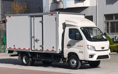 福田牌BJ5042XXY8JB6-02廂式運輸車公告圖片