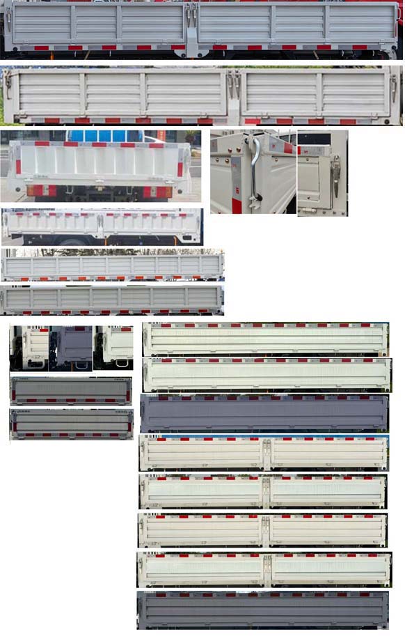 JX1046TGE26 江铃牌160马力单桥柴油4.2米国六载货汽车图片