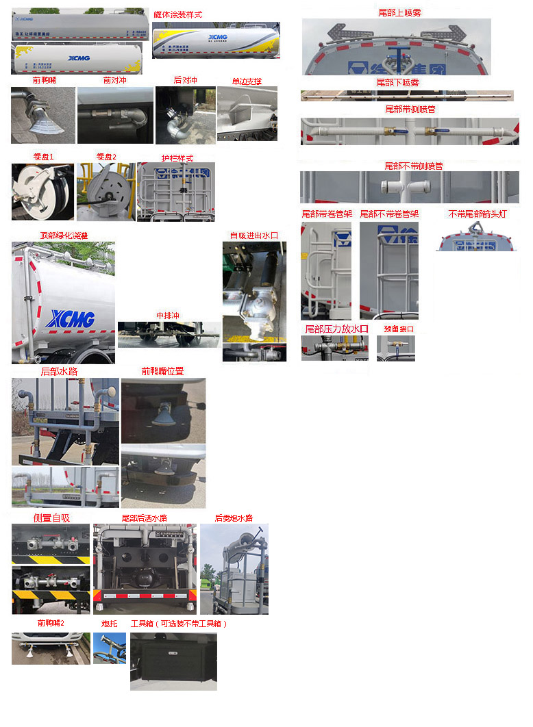 徐工牌DXA5250GPSSA6绿化喷洒车公告图片