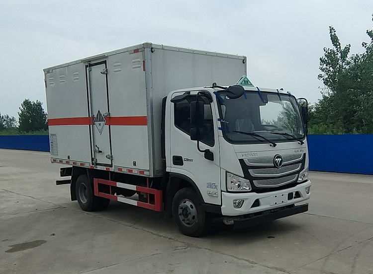 顺风智造牌SFZ5082XZWB6杂项危险物品厢式运输车