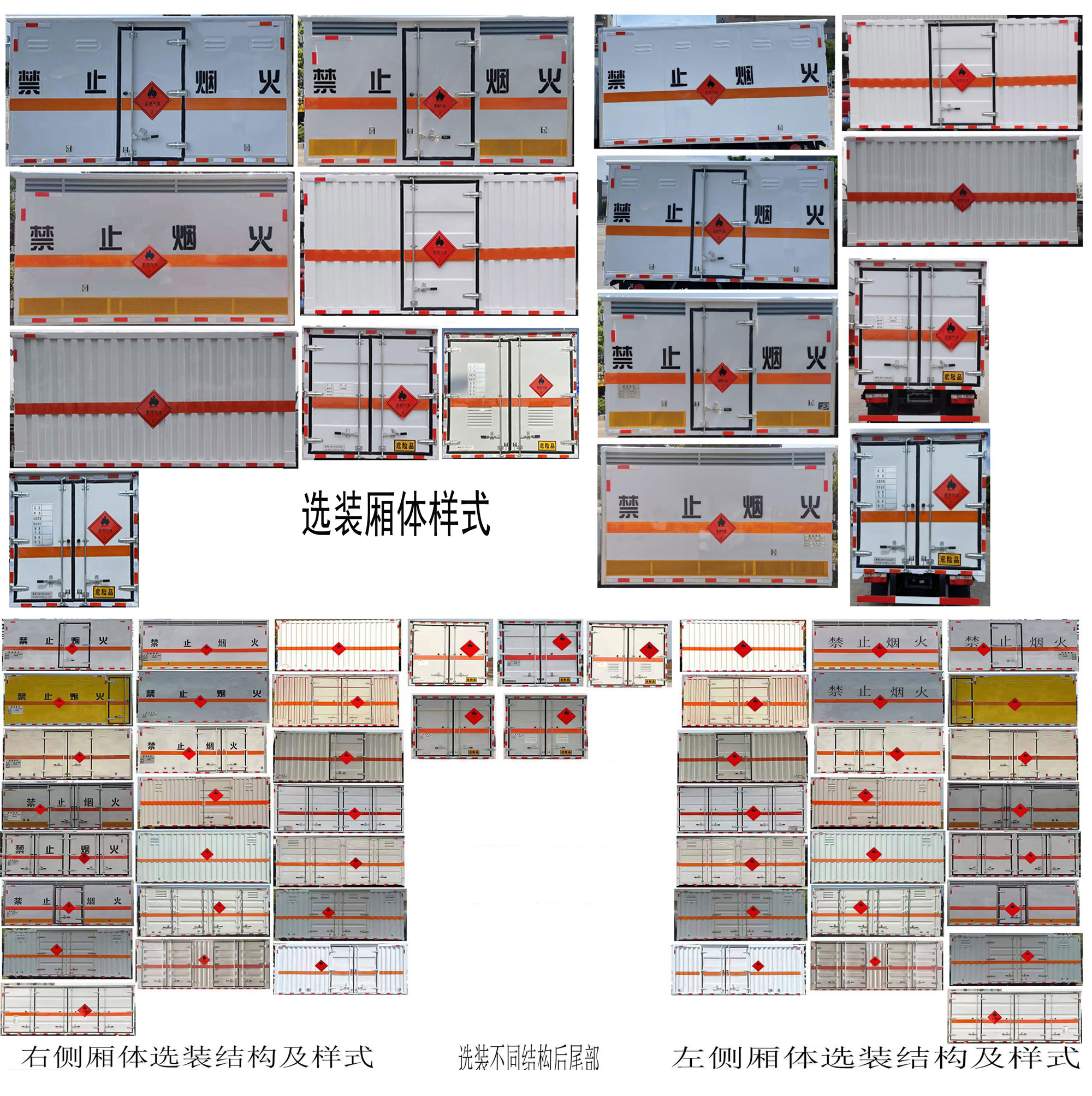 专致牌YZZ5035XRQEQ6易燃气体厢式运输车公告图片