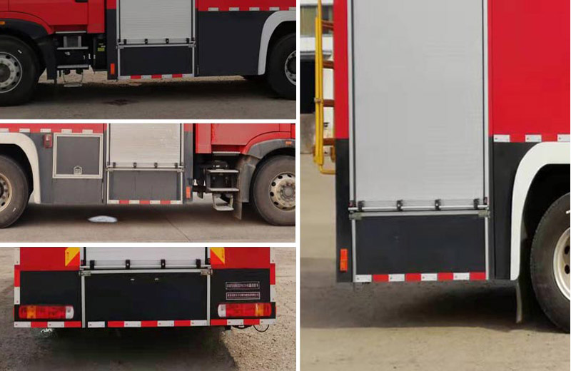 明騁牌DXF5190GXFSG70水罐消防車公告圖片