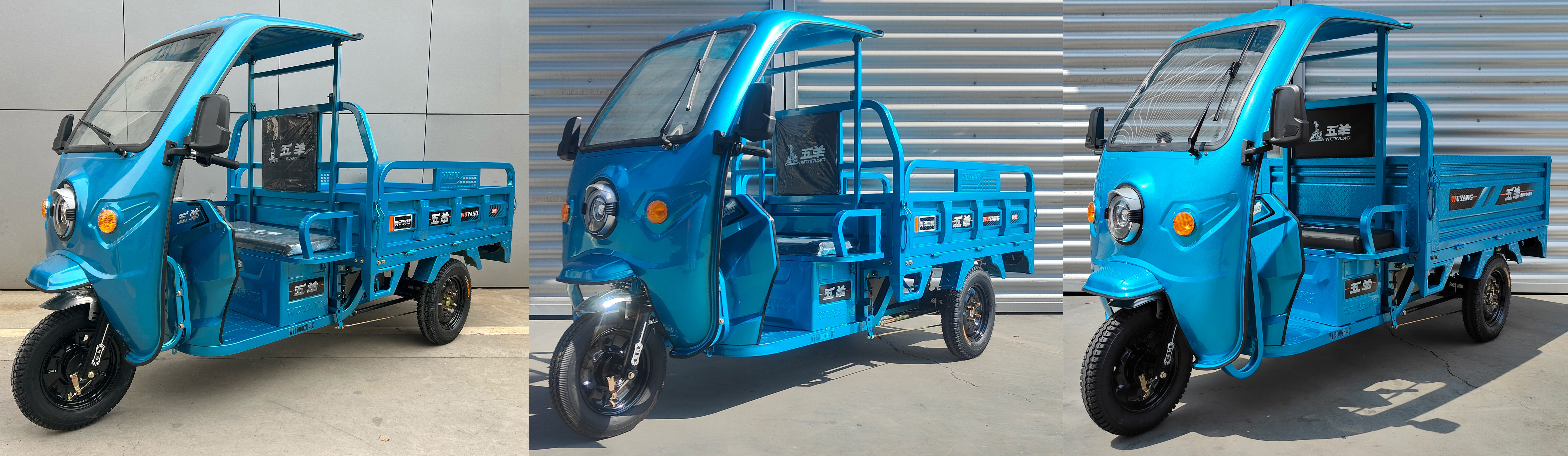 五羊牌WY1500DZH-4C电动正三轮摩托车公告图片