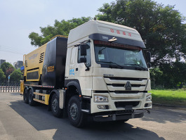 圣工牌HGY5312TFCZ6-18A稀浆封层车