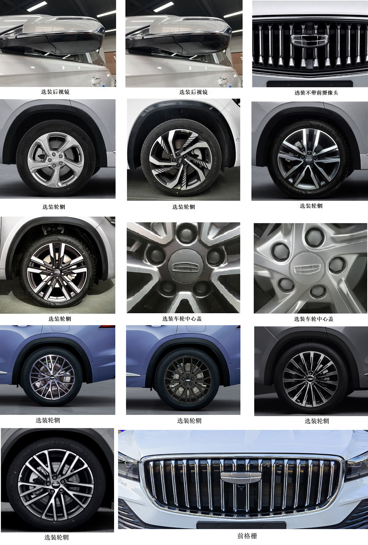 吉利牌JL6482D04多用途乘用车公告图片