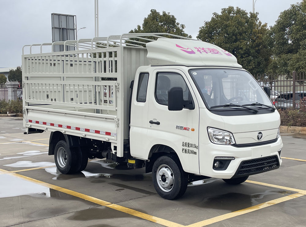 福田牌BJ5032CCY5PV5-22仓栅式运输车