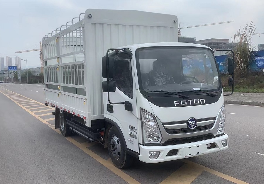 福田牌BJ5044CCYEV1纯电动仓栅式运输车