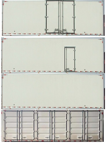 欧曼牌BJ5181XXYY6ANL-06厢式运输车公告图片