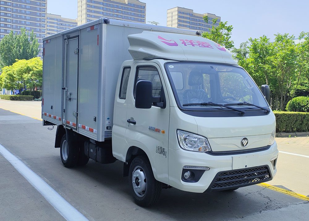 福田牌BJ5032XXY5PV5-19厢式运输车图片