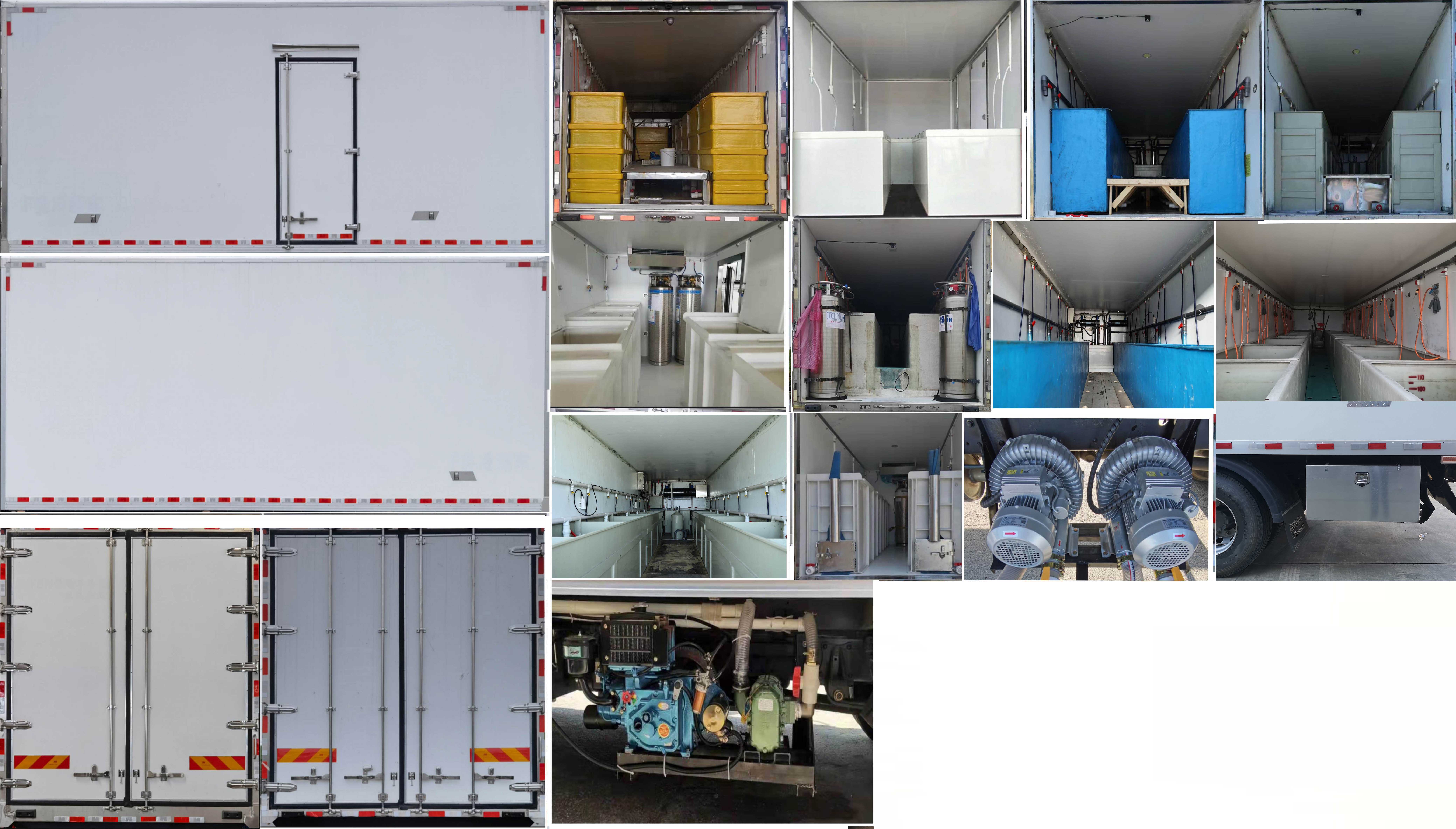 劲页牌MJY5180TSCZZHS鲜活水产品运输车公告图片