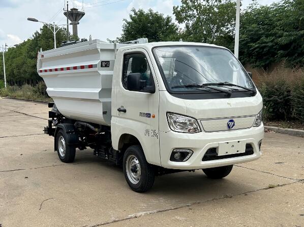 福田牌BJ5032ZZZEV-H2纯电动自装卸式垃圾车