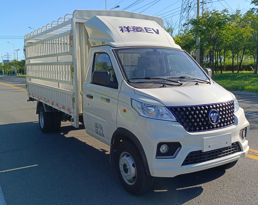 BJ5030CCYEV9型纯电动仓栅式运输车图片